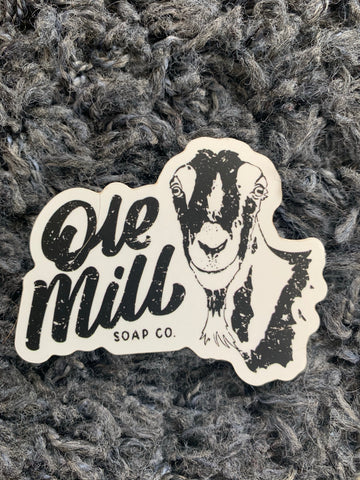 Ole Mill Soap sticker